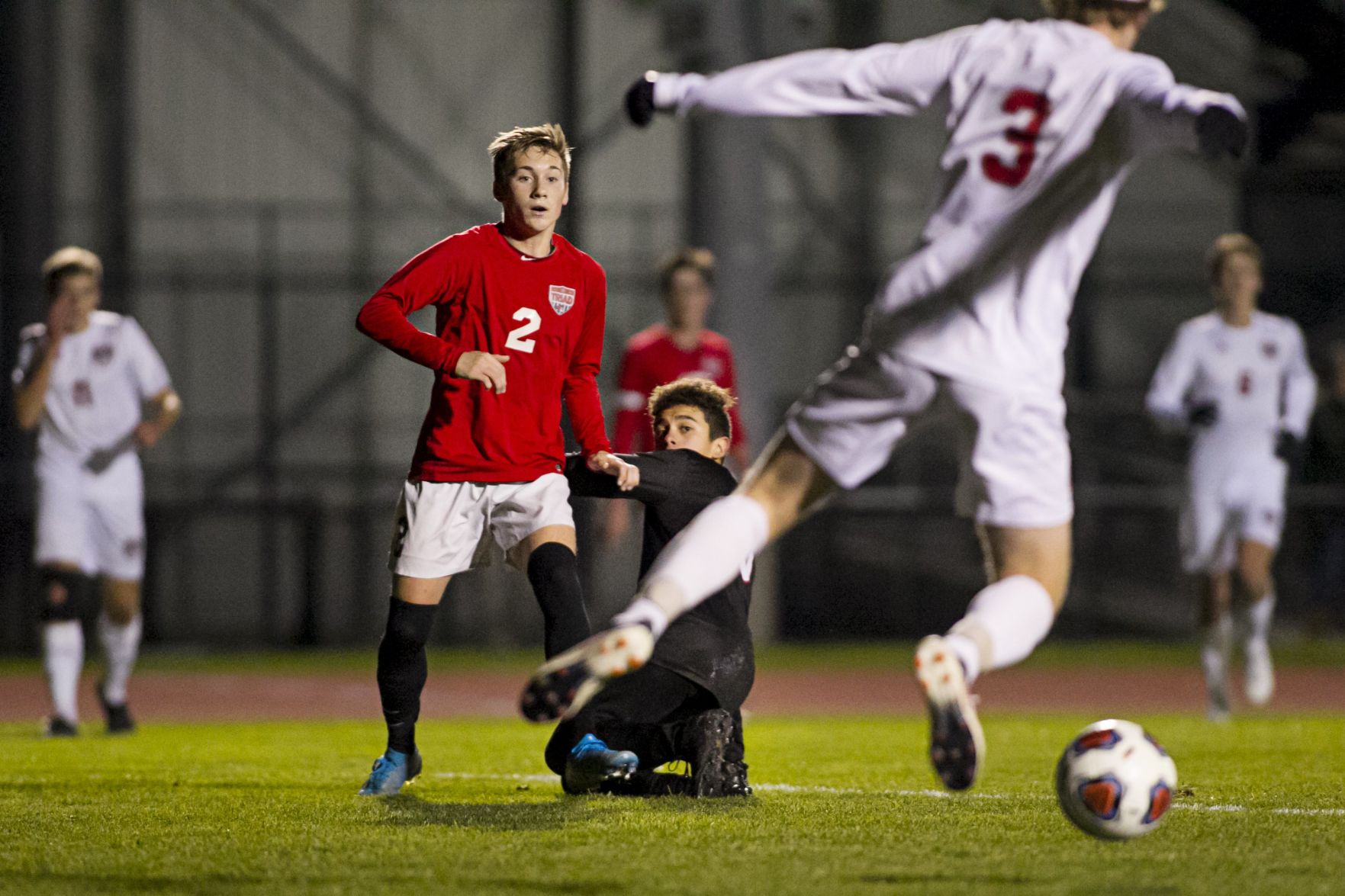 Class 2A Chatham Glenwood Super-Sectional: Triad 3, Morton 1